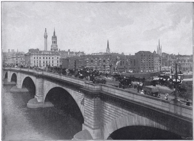 London Bridge, looking north-east